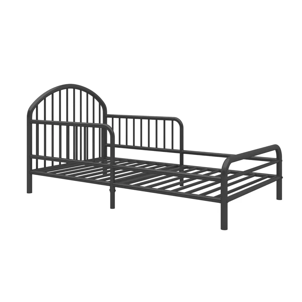 

Little Seeds River Metal Toddler Bed Frame with Guard Rail, Cribs