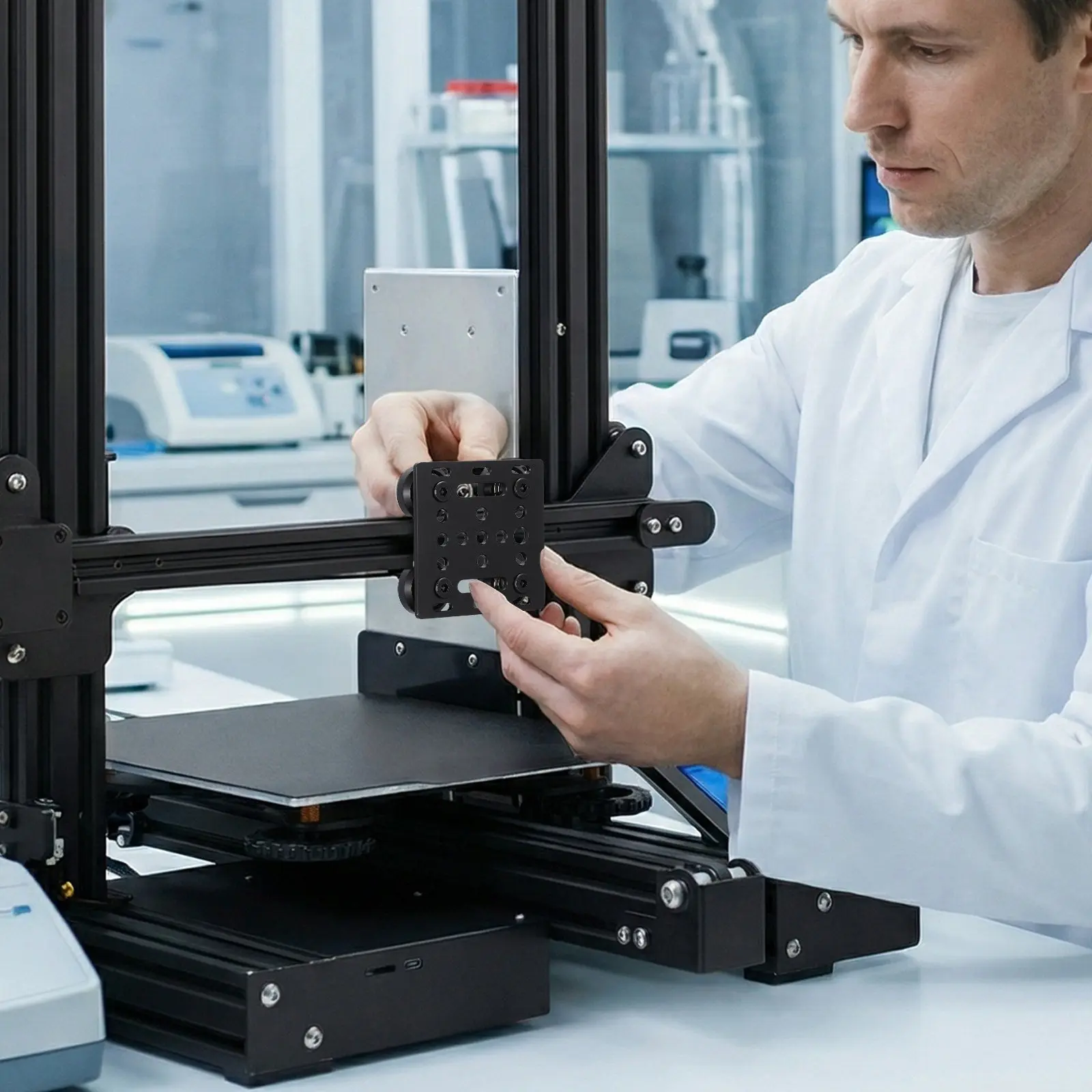 

Комплект алюминиевых профильных колес для 3D-принтеров, совместимых с рельсами серии 2020V, европейского стандарта, высокопрочные, экструдированные