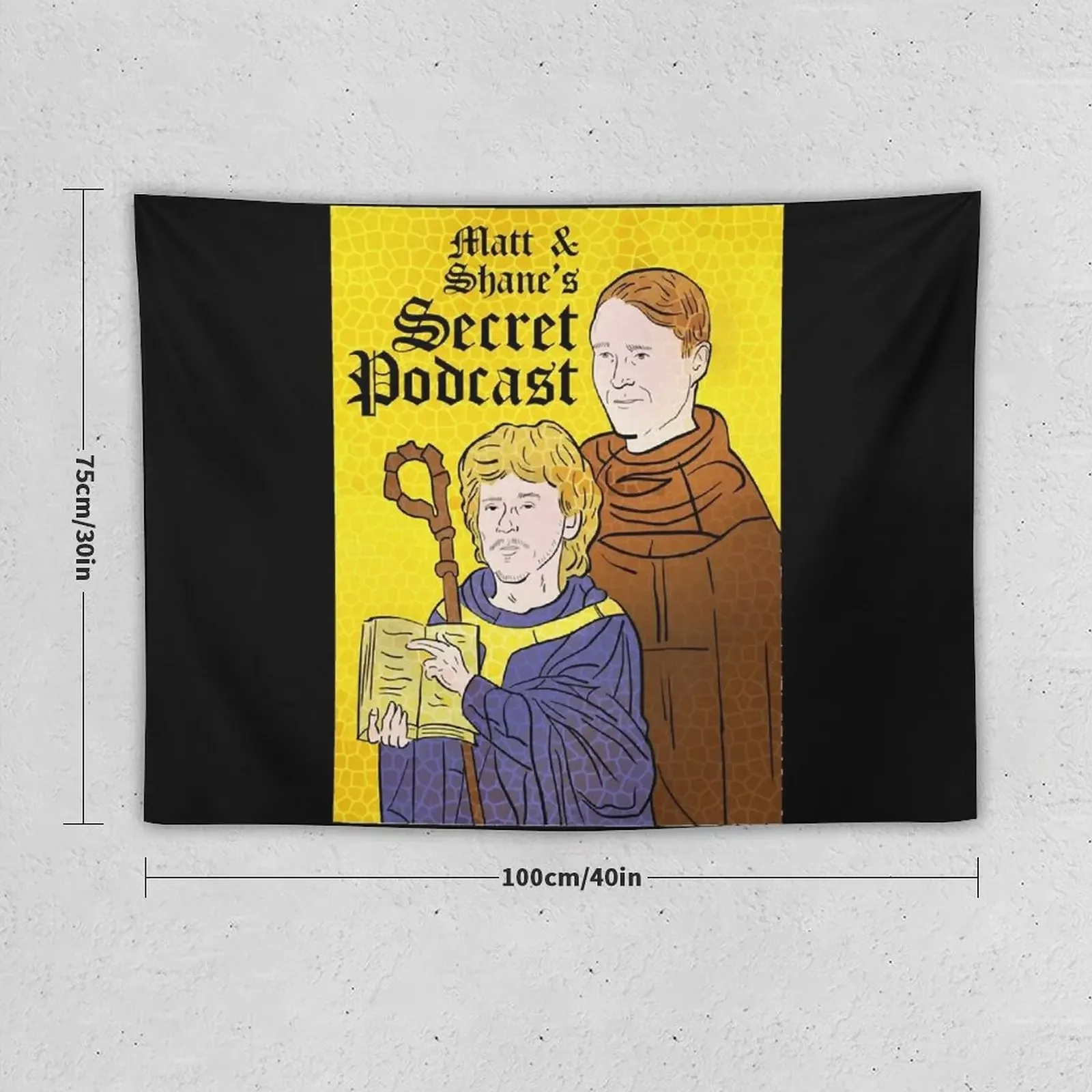 Matt & Shane's Secret Podcast Merch Tapestry Cute Room Decor Room Decoration Accessories Decoration Wall Tapestry