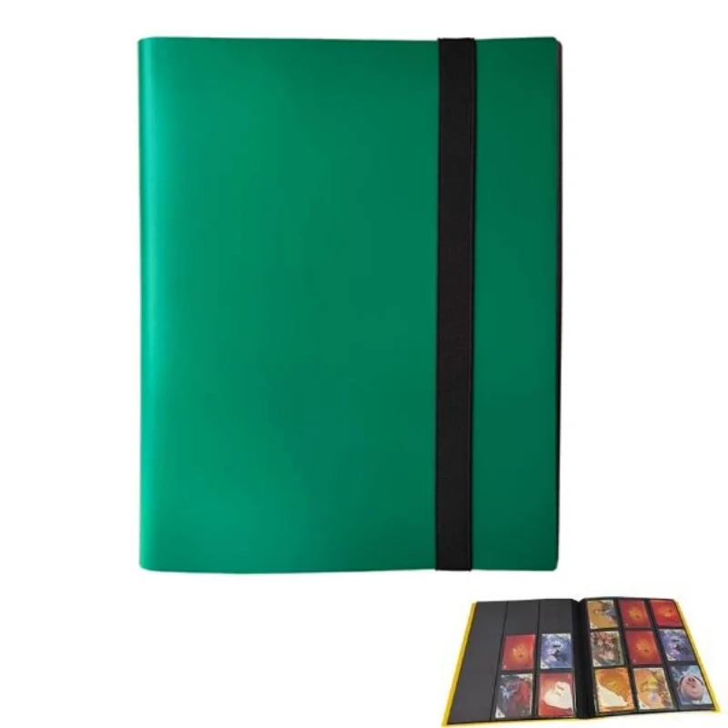 Premium multi-pocket trading card binder - biedt plaats aan 160/360/480 kaarten - duurzame PP-hoes - ideaal voor basketbal-, voetbal- en sportkaarten