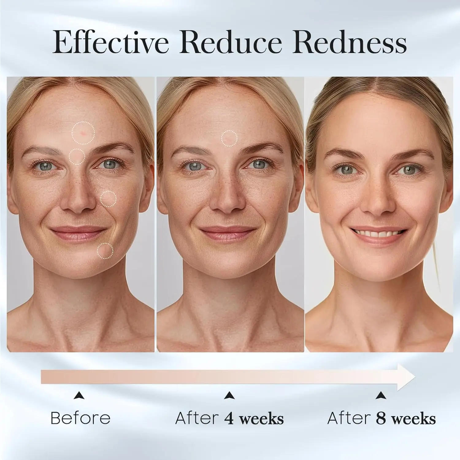 4 Pack XL Disposable Face Towels, 50 Count Each, 10x12 Inch Soft Viscose Facial Wipes for Women Cleansing view 4