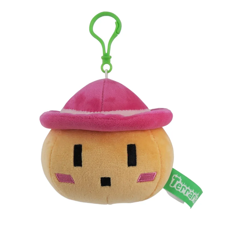 Terraria Town Slime llavero oficial mascota NPC dijes accesorio lindo colorido Slime colgante para mochila y llaves regalo