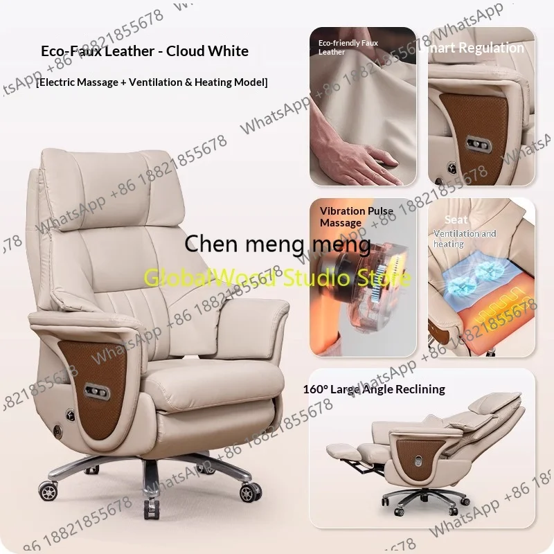 

Cowhide Chair Genuine Leather Electrich Arm Chair Recliner Chairs On Sale Modern Design Massage Heating And Ventilation