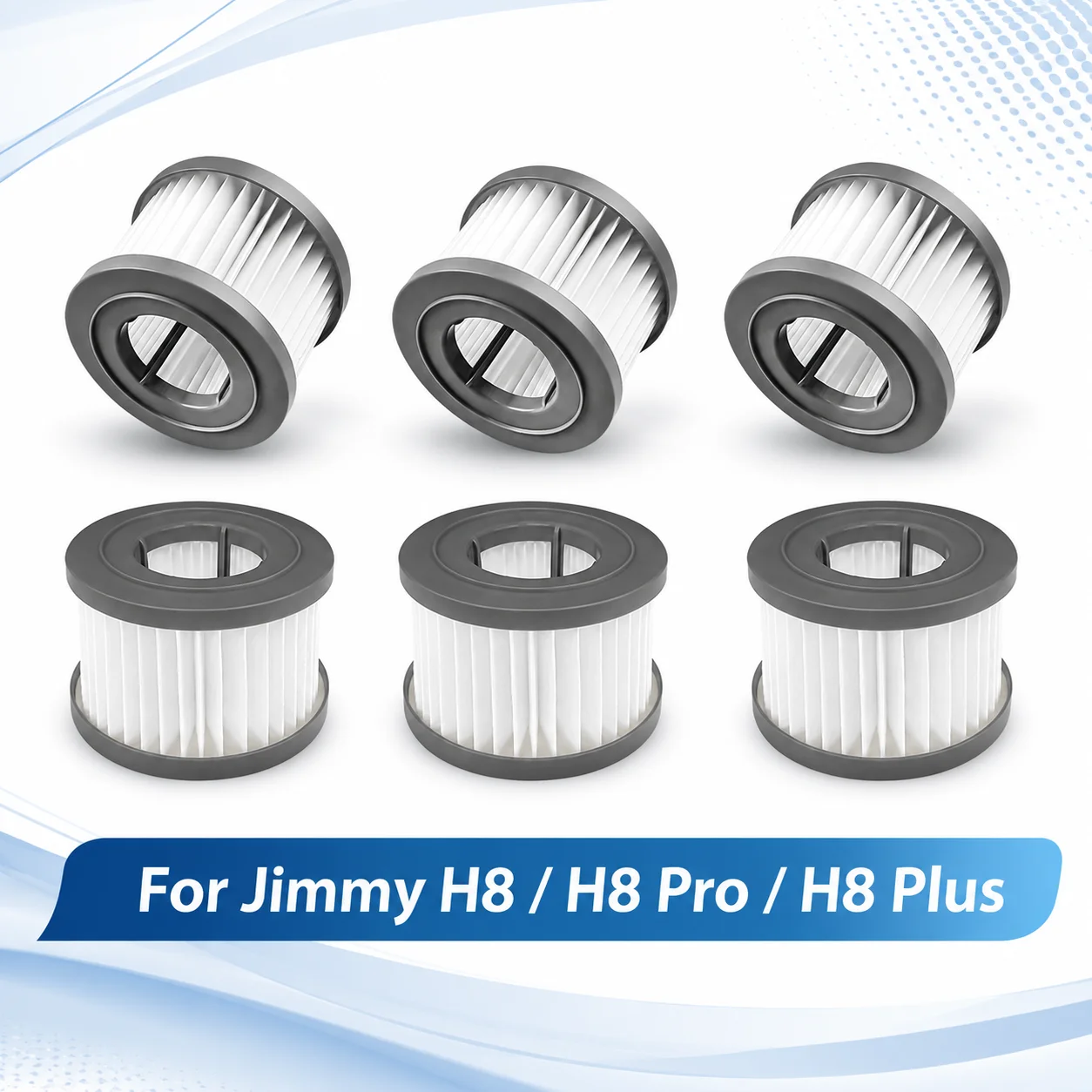 HEPA-Filter kompatibel für Jimmy H8 / H8 Pro/ H8 Plus Staubsauger Ersatz Ersatzteile Zubehör
