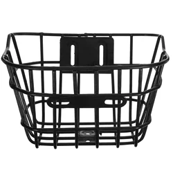 Modifited Bicycle Metal Front Handle Basket Storage Carrier Hanging Basket Bike Front Basket Large Capacity Bike Metal Basket