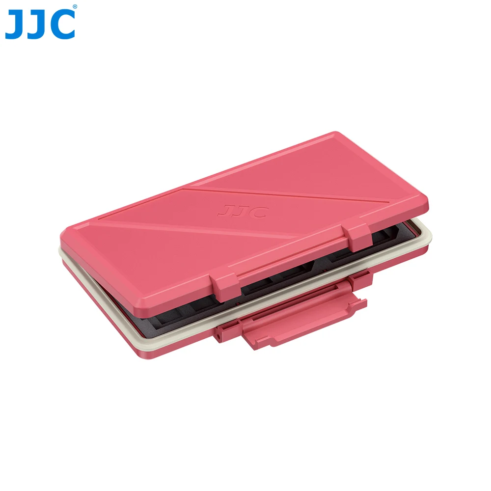 JJC TF Card SD Card Case Shell Organizer for 24 Micro SD Card 12 SDXC SDHC SD Card Memory Card Wallet Shell Shock-Proof