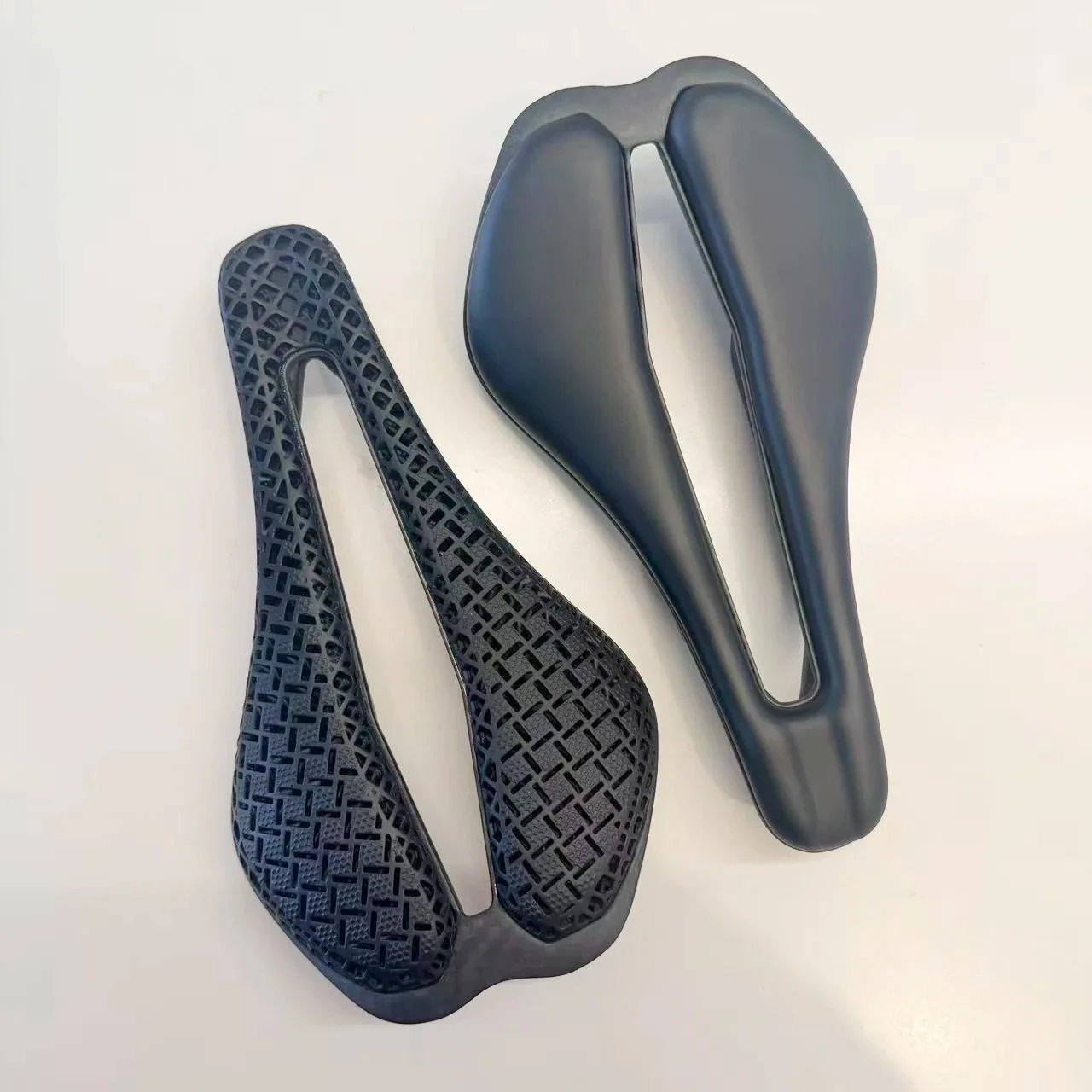 Selle de vélo en carbone imprimée en 3D, ultralégère, pour route et VTT, pièces de siège de course 7x9mm 105g/145g, coussin de selle, pièces de vélo
