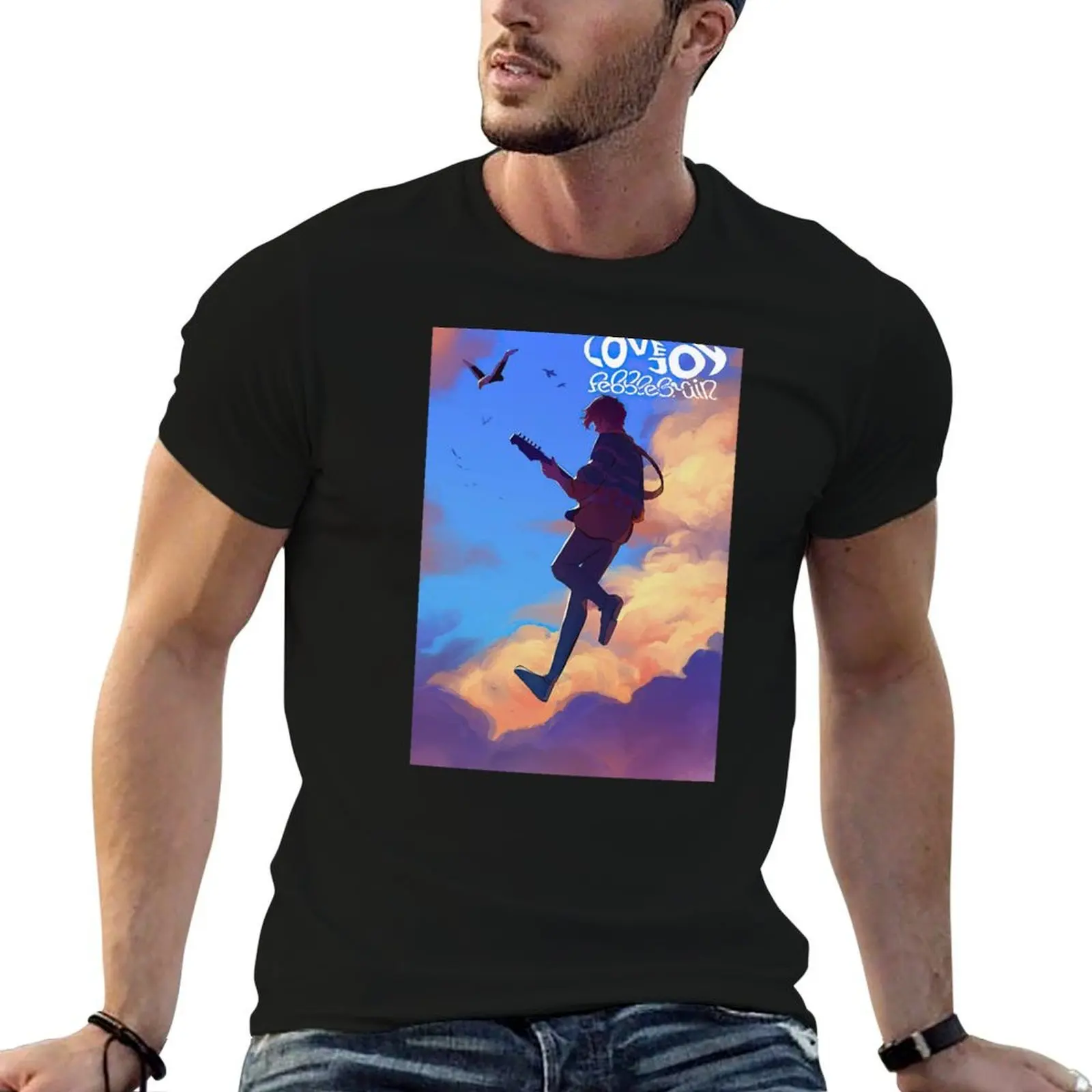 

LOVEJOY BAND - PEBBLE BRAIN T-Shirt t shirt for man man t shirt luxury funny t shirts cotton T-shirt