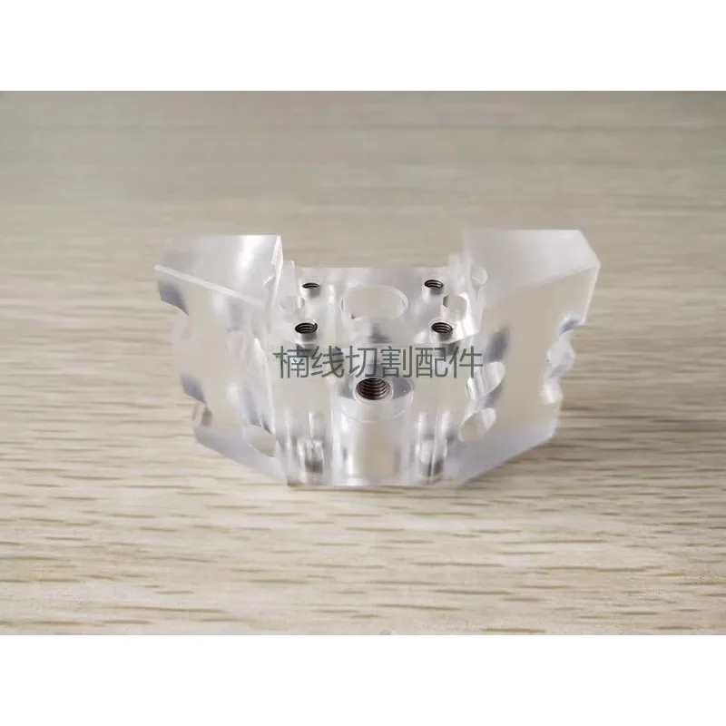 

X055C542G52 Acrylic Slider Head 69*40 mm Output Tube for waste wire for Mits Wire EDM- Low Speed Machine Spare Parts
