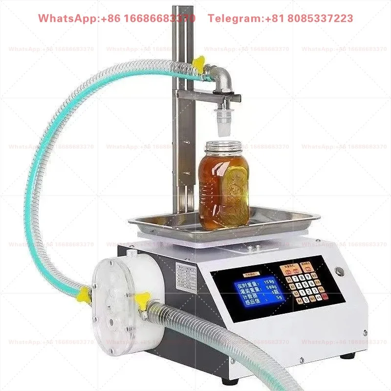 Ketchup Sesame Sauce Peanut Butter Edible Oil Paste Filling Machine