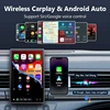 범용 8 인치 휴대용 회전식 자동차 화면 무선 Carplay 안드로이드 자동 및 WIFI 미러 링크 주차 후면 카메라 AUX 스테레오 5