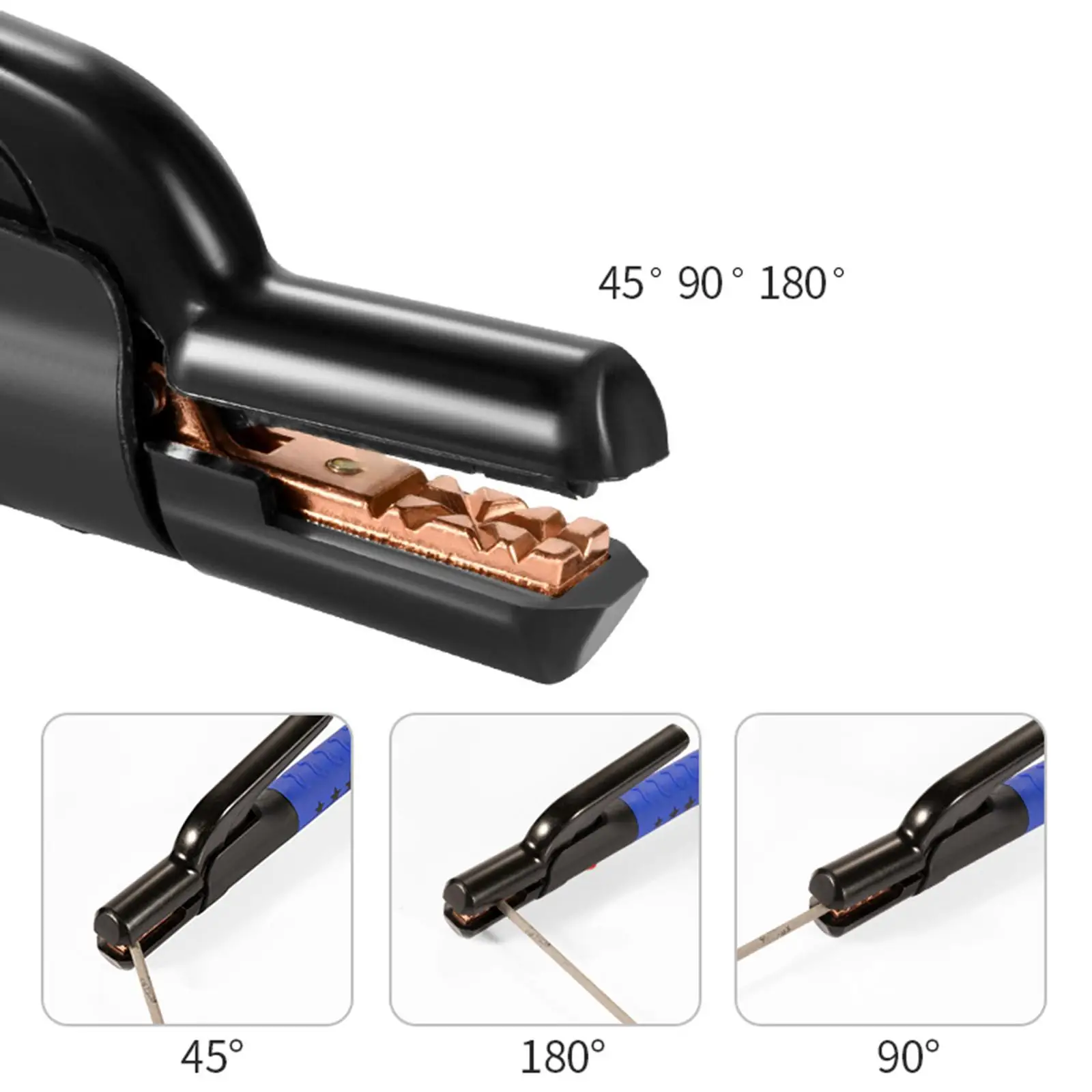 Imagem -05 - Braçadeira de Eletrodo Portátil para Máquina de Solda 500amp Jaw Holding Alicate Eletrodo Holder For Minings Maintenance