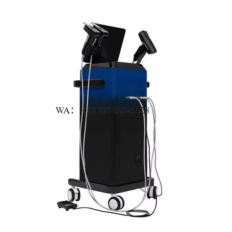 WMWMNU for Handheld Professional 3 Handles Gold Micro-tip Facial Anti-aging Wrinkle Acne Removal Beauty