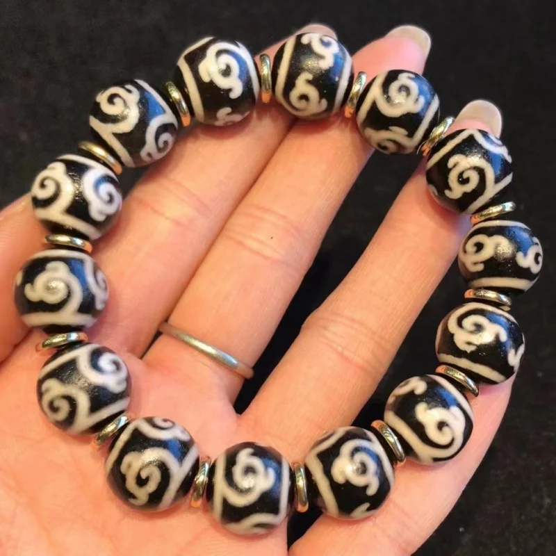 نمط حدوة حصان التبت الطبيعي ، حزمة التجوية ، حبات التبت ، سلع 14 م ، مبيعات المصنع مباشرة #4