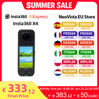 【EU Warehouse】Insta360 X4 8K Waterproof 360 Action Camera, 4K Wide-Angle Video 2290mAh Battery Insta360 X4 Sport Camera