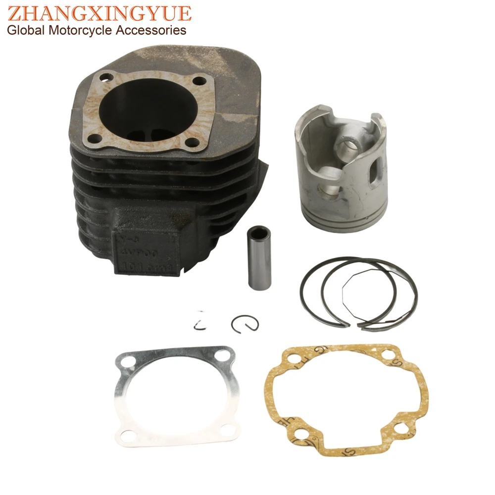 Scooter 113cc 55mm Big Bore Cylinder Kit For MBK Booster 100 Nitro Ovetto 100cc 4VP Minarelli 2-Stroke Engine Parts