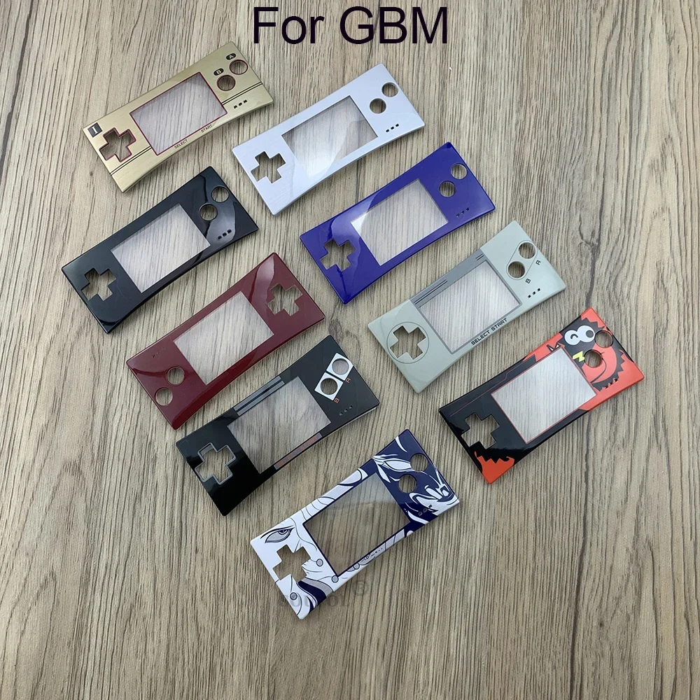 9 Colors New Replacement for Game Boy Micro for GBM Front Faceplate Cover for Case Upper Panel Housing Shell Repair Spare Part