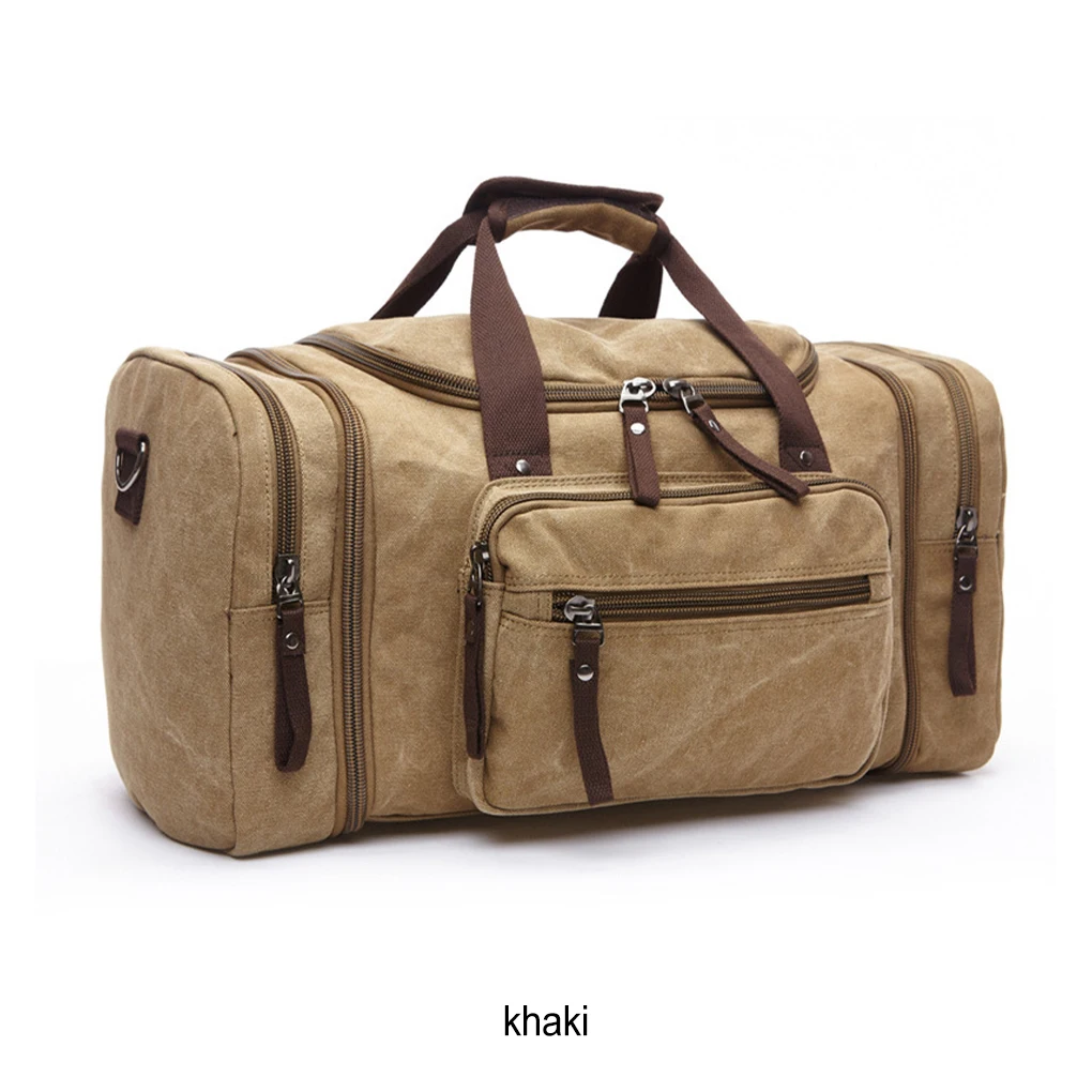 Vintage Canvas Sports Bag Durable And Convenient For Men And Women Retro Style Men Hand Bag