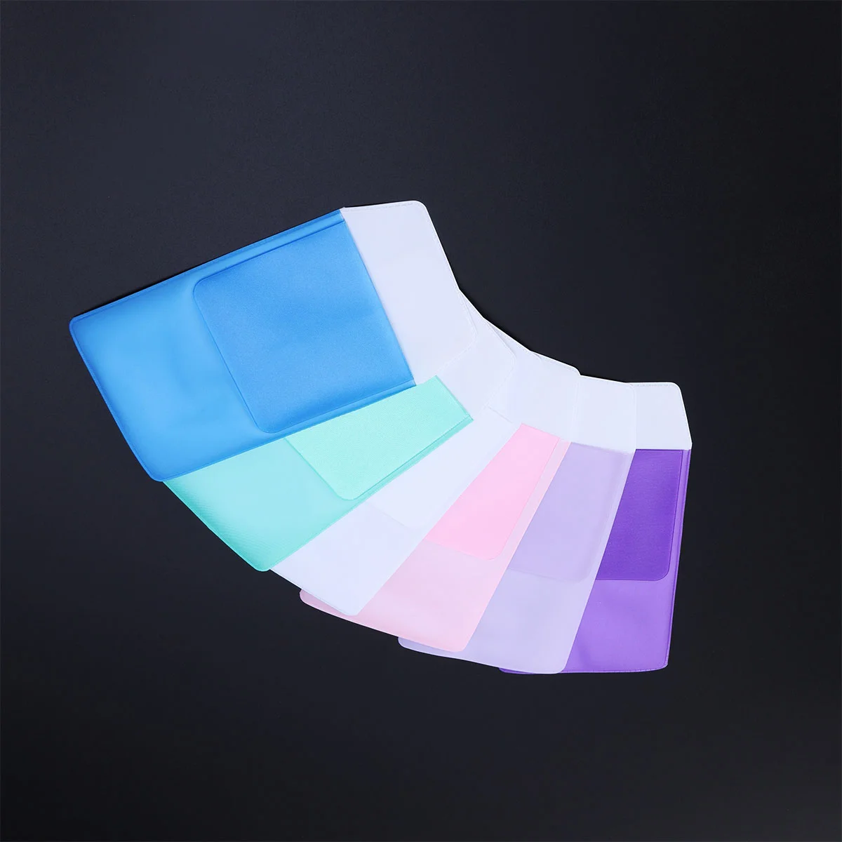 10 Pcs Assorted Color Pen Pouch Inserted Bag for Daily Use Commercial Fall-proof Practical