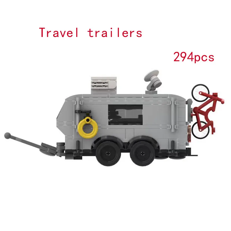 

Специальная цена MOC-105048l, дорожный прицеп, сборка мелких частиц, строительный блок, игрушечная модель, подарочный набор, здание-головоломка
