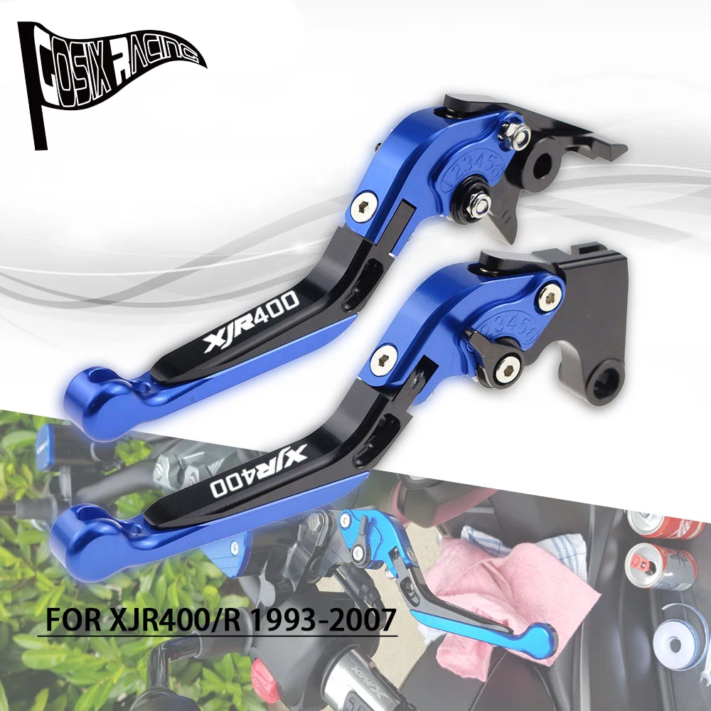 

Fit For XJR400 R 1993-2007 Folding Extendable Brake Clutch Levers XJR 400 XJR400R XJR400 R CNC Accessories Adjustable Handle Set