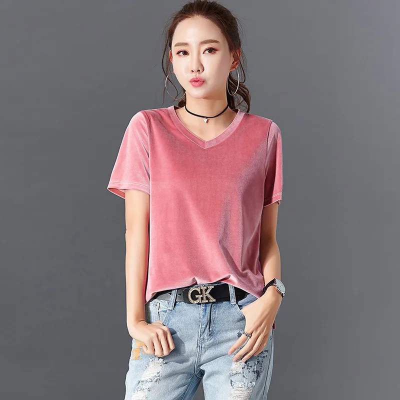 

2023 New Summer Tshirt Women Cotton High Quality T-shirt O-neck Tshirt Casual Top Tees Ladies