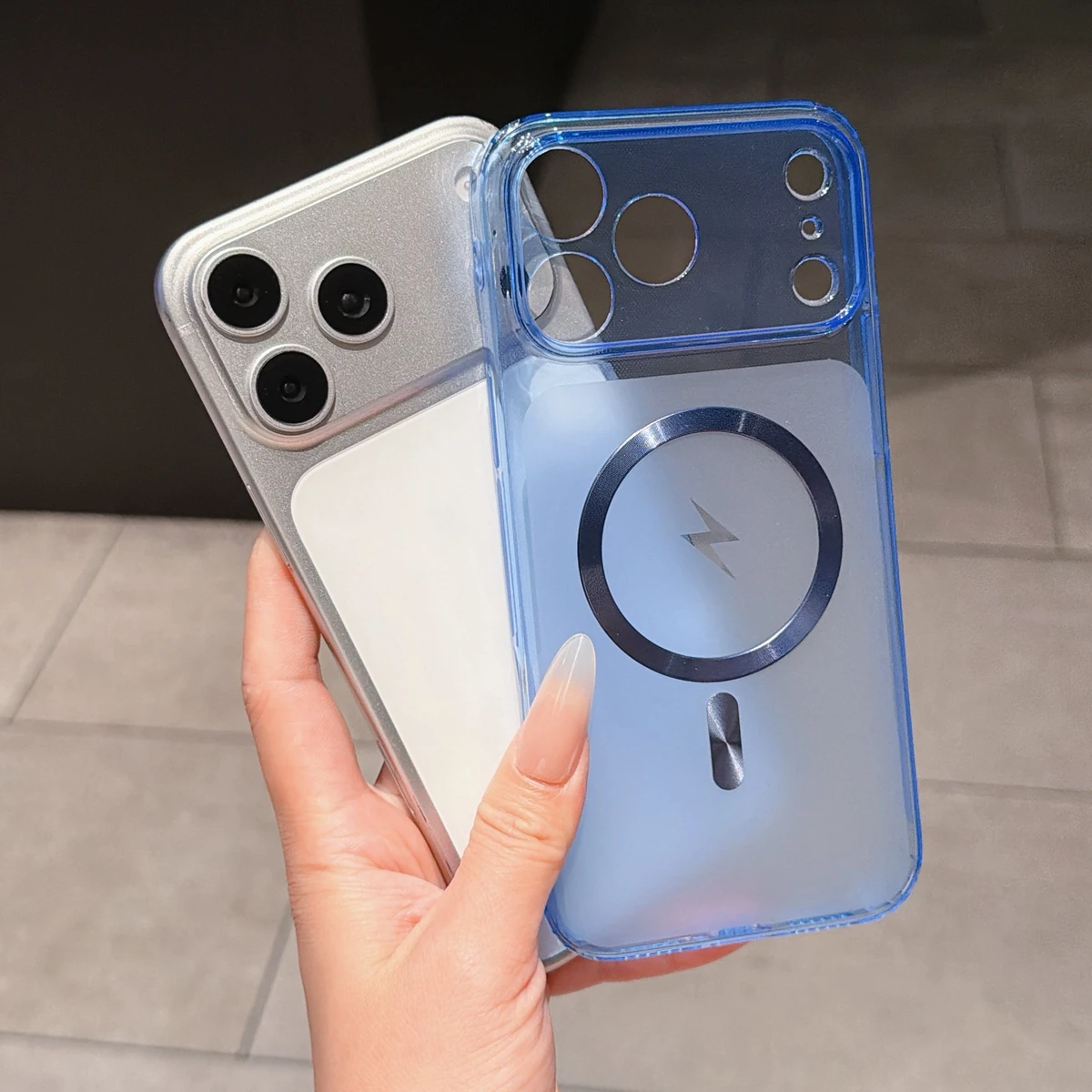 クリアライトニング磁気リング付きスマホケース Realme  - Phone Cases Loopy のレビューと価格