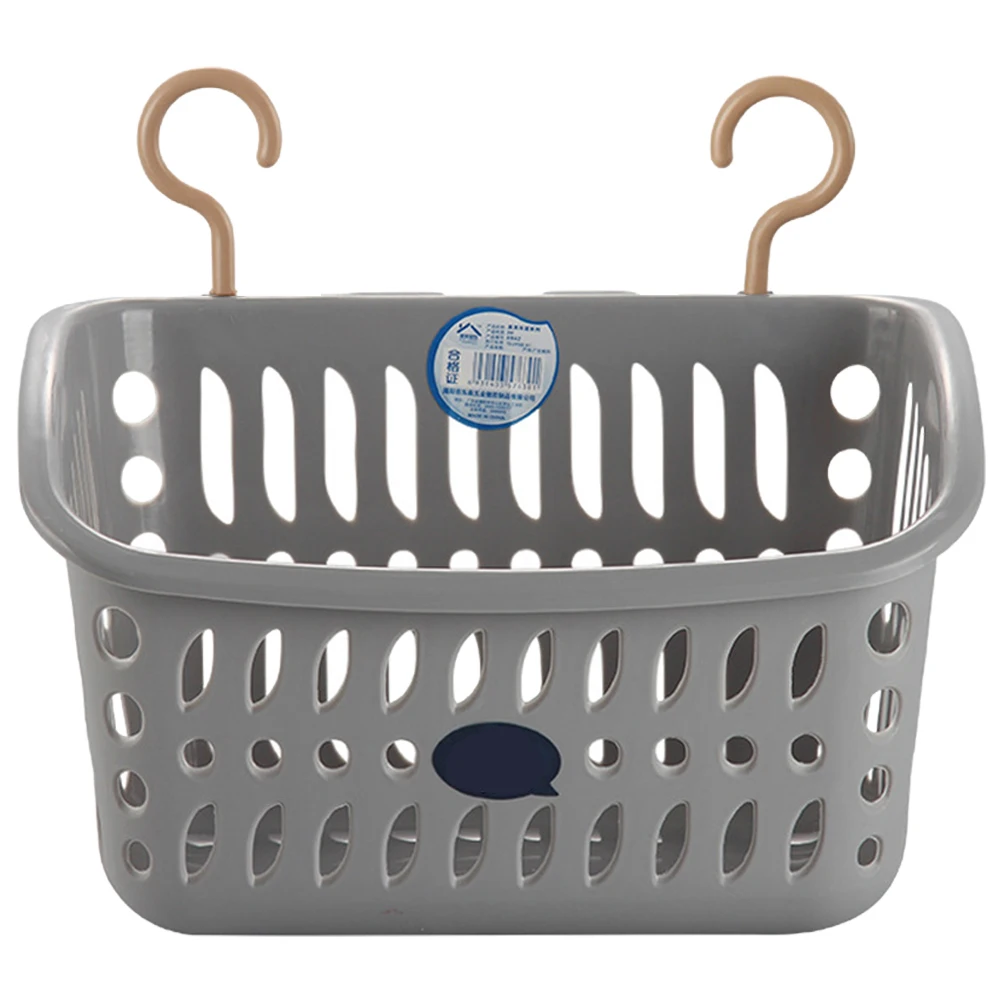 

Hanging Storage Baskets Bathroom Wall Organizer Plastic Bath Basket Multifunctional Condiment Holder Toiletries Holder Kitchen