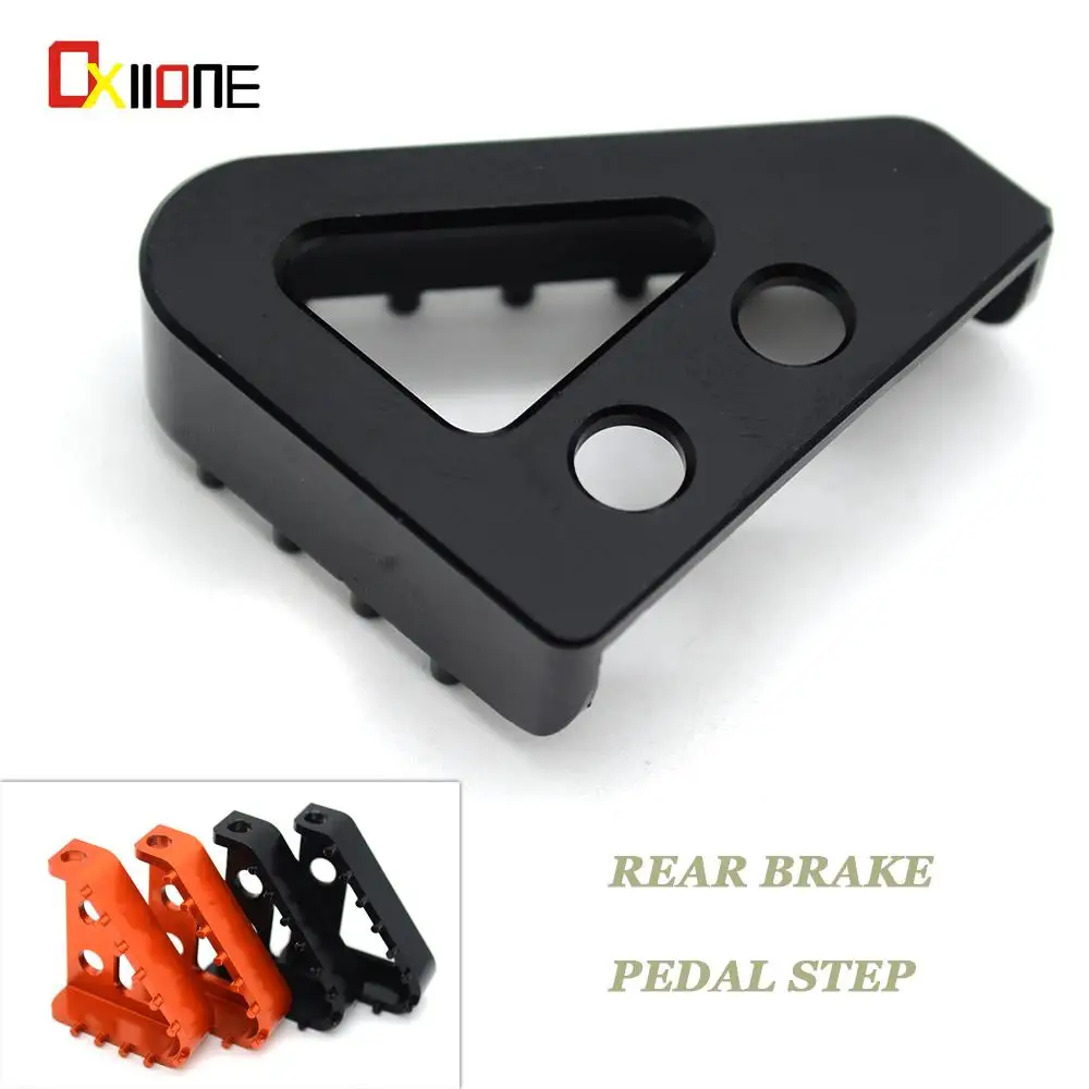 CNC Aluminum Motorcycle Accessories Rear Brake Pedal Step For 1190 Adventure 1290 SupeR R 200 RC200 390 690 SUPERMOTOR Duke690 