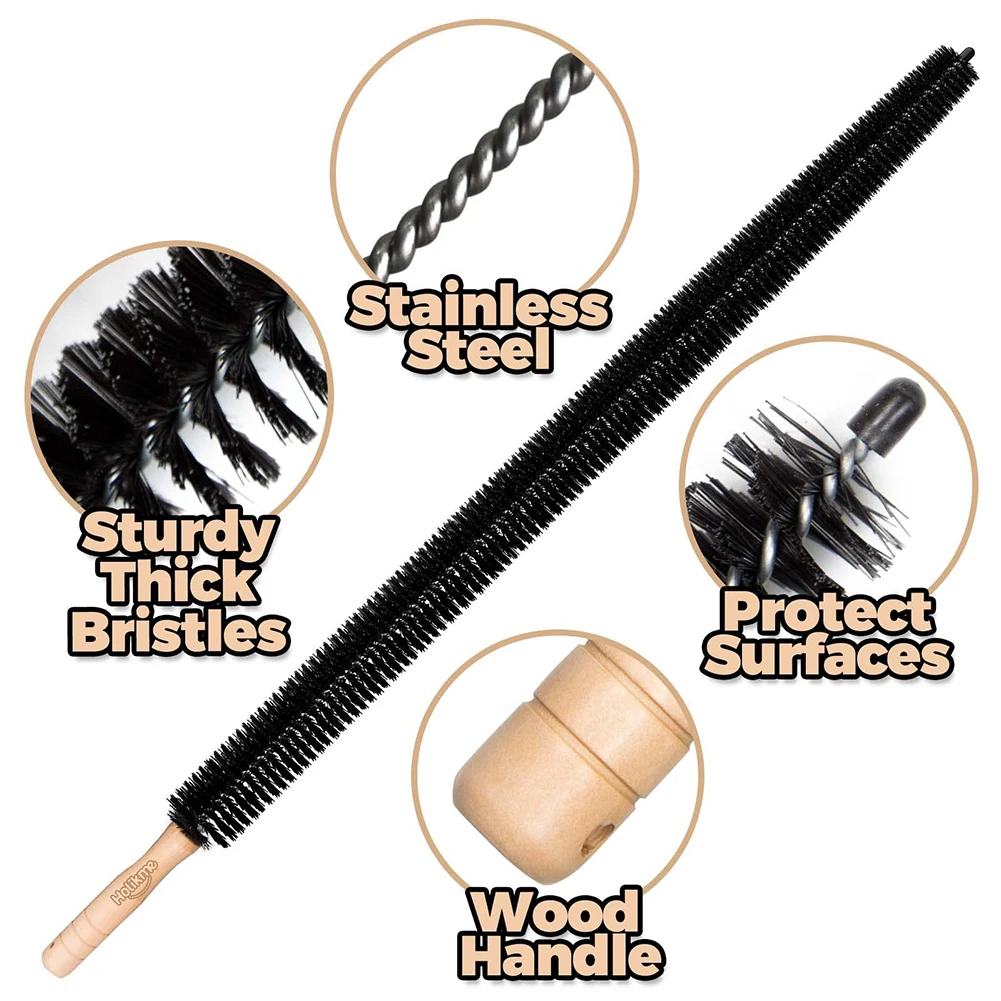 1PC Radiator Cleaner Brush Washing Machine Lint Cleaning Brushes Long Flexible Dryer Vent Cleaner Duster Household Cleaning Tool