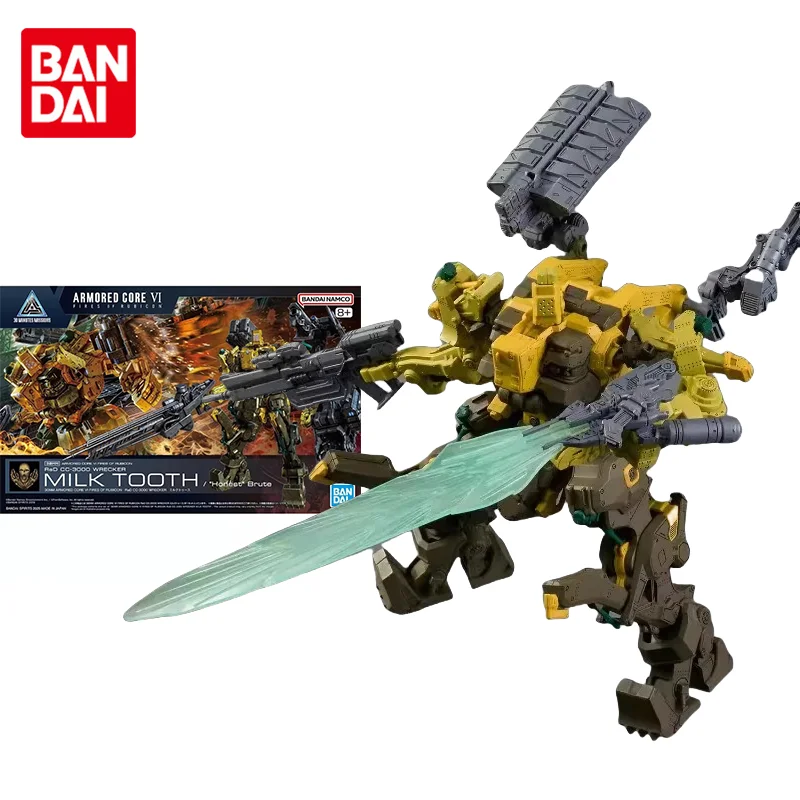 

Bandai 30MM Model Kit Anime Figure 1/144 ARMORED CORE VI RaD CC-3000 WRECKER MILK TOOTH Action Figures Toys Gifts for Children