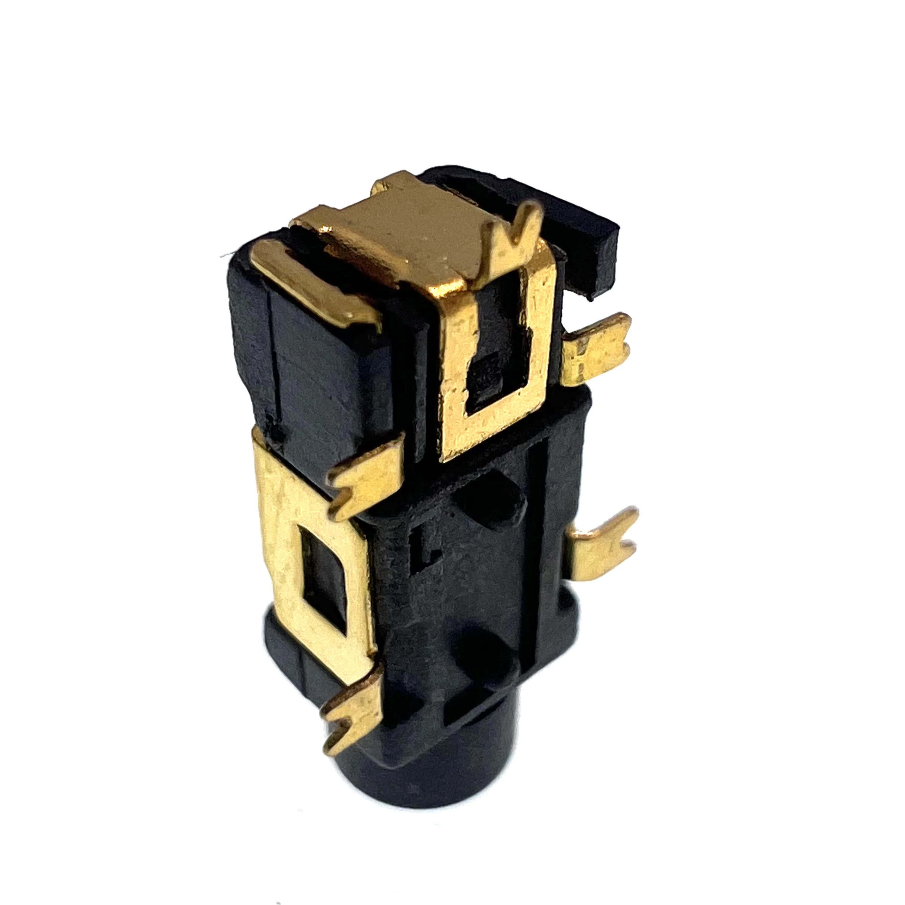 10Pcs PJ-209 Stereo Jack 2.5mm Golden Female Headphone Socket for MP3 Players Mobile Phones Audio Equipment