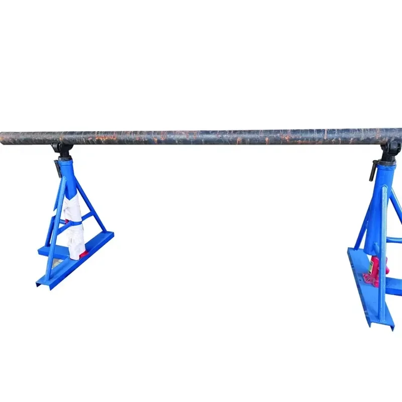 Adjustable High Strength Steel Cable Reel Bracket with 50-200KN Load Capacity for Cable Laying Work (2400-4000mm Cable Discs)