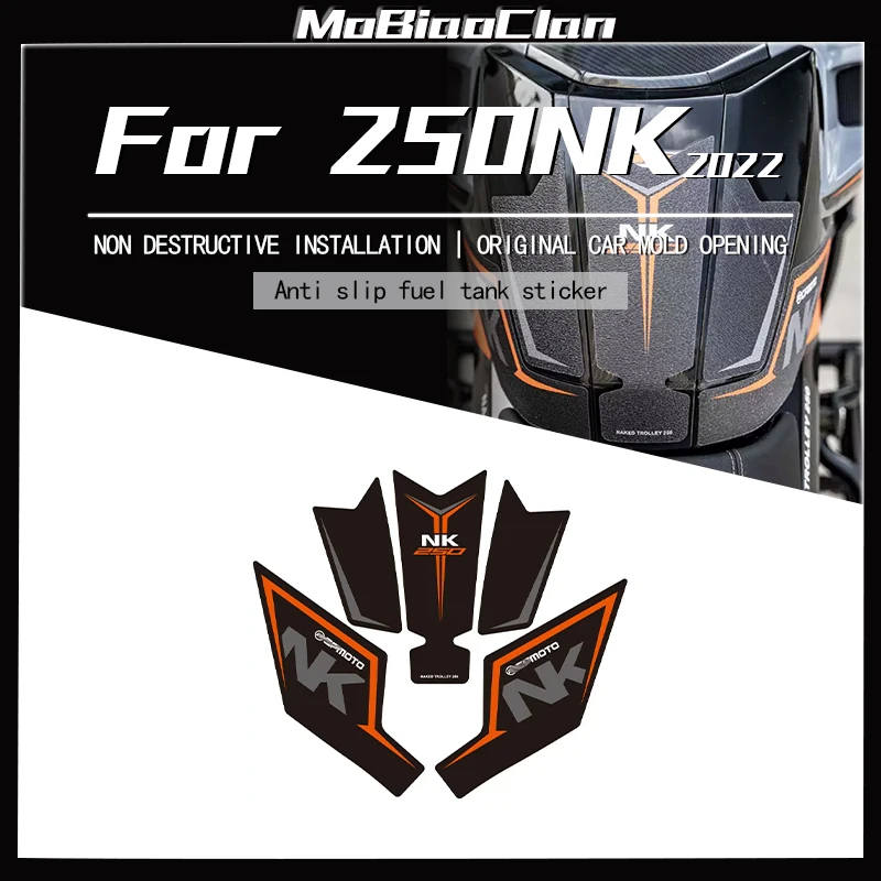 Fuel Tank Sticker Anti Wear And Anti Slip Body Decoration Protection Sticker Modification Accessories For CFMOTO 250NK 2022