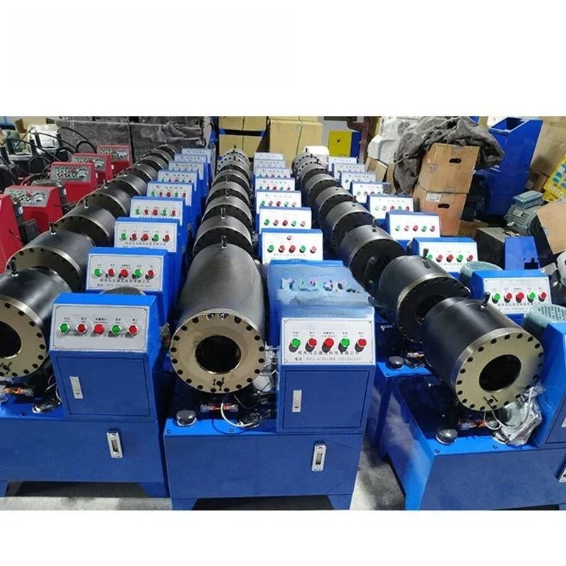 Bonding machine Greenhouse steel pipe shrinking machine, galvanized pipe shrinking machine