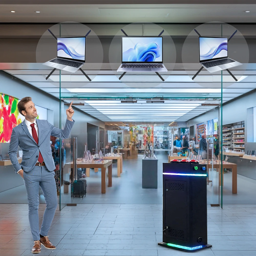 Interactive 3D Holographic Slots  Solution High Brightness 5000 Nits Video Wall for Events and Exhibitions