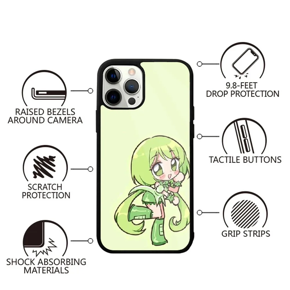 Tokyo Mew Mew Anime Phone Case For iPhone 15,14,13,12,11,Plus,Pro,Max Mini Magsafe Magnetic Wireless Charging