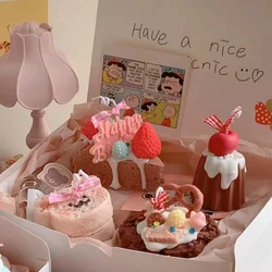 Simulation Bear Biscuit Scented Candle Silicone Mold Simulation Modeling Candle Diy Plaster Cake Mold Mochi Squishy Toy Moulds