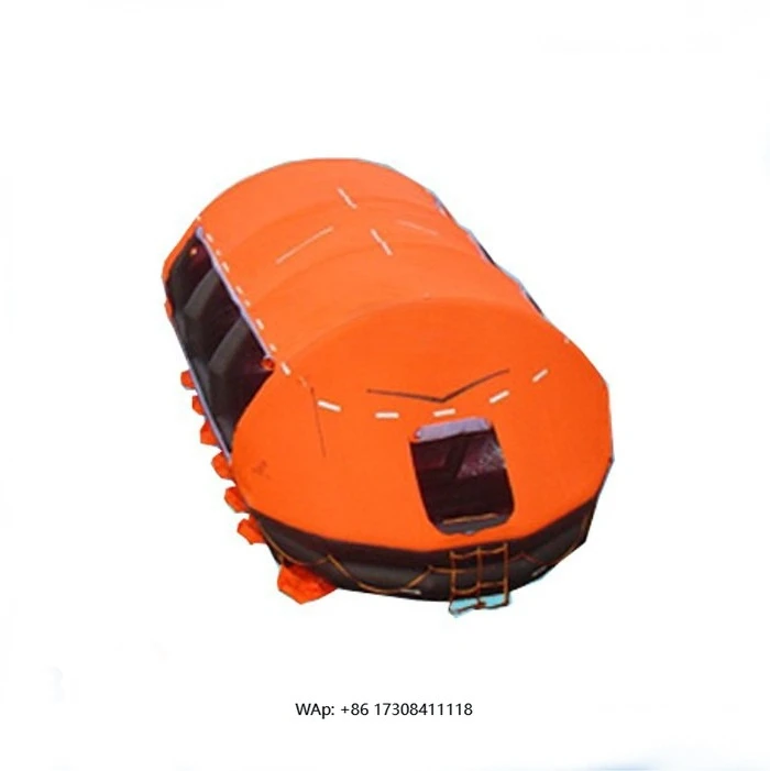 Marine Self-righting Inflatable Life Raft for 6~125 Person