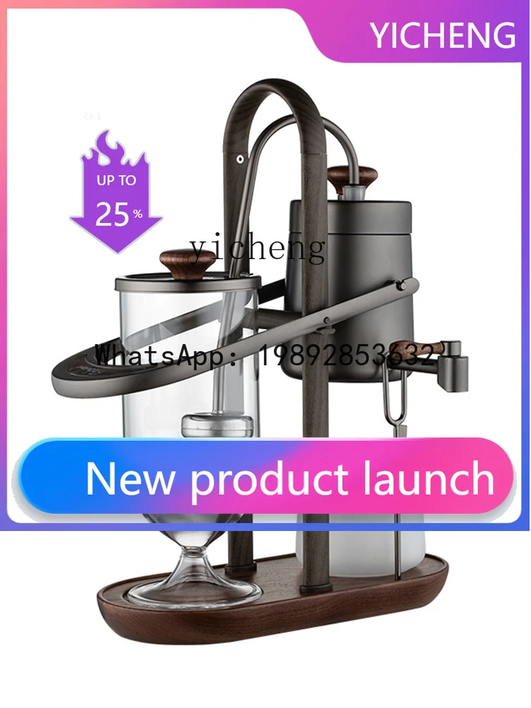 H1  Pot Alcohol Lamp Vacuum Coffee Maker Semi-Automatic Coffee Machine Suit