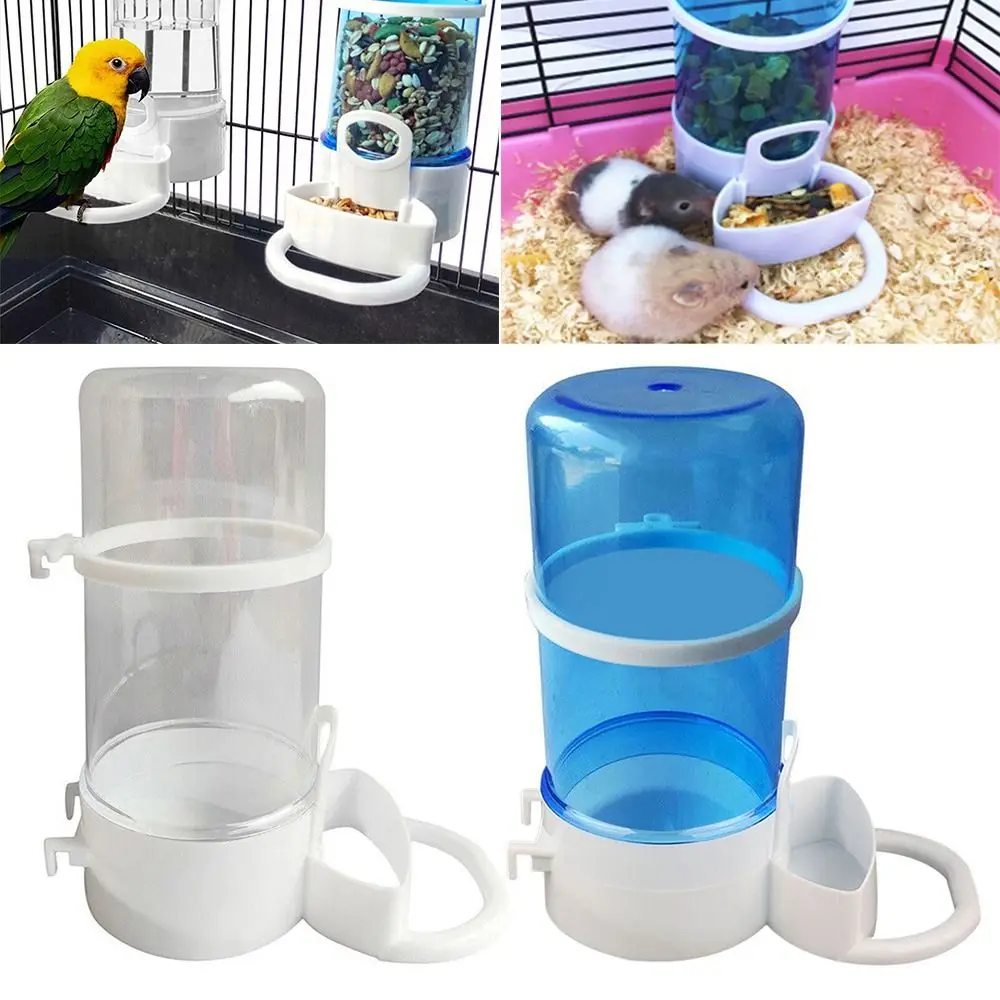 Bird's Food Feeder Water Drinker Fountain Clipper Cage Budgie Finch Cockatiel images - 6