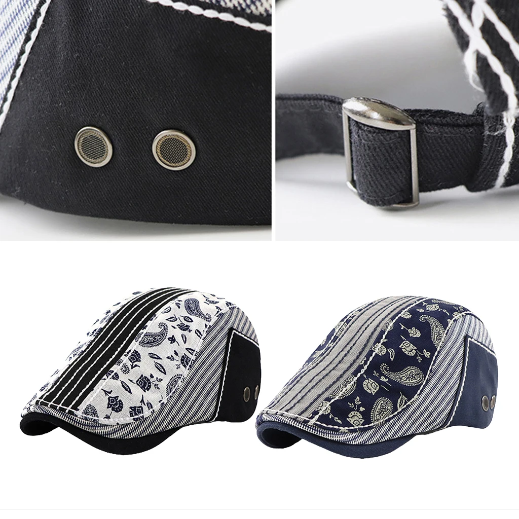 Men'S Fashion Roaring 20S - Cappello Newsboy piatto alla moda con
