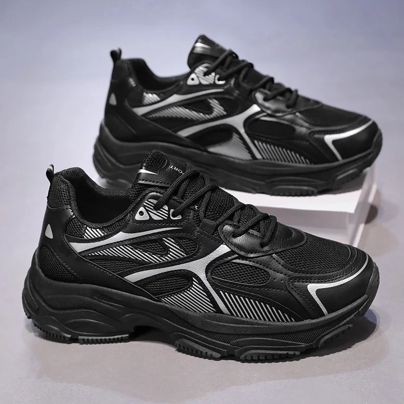 Sports Shose New Mesh Breathable Casual Shoes Classic Trendy Thick-Soled Running Shoes Sneakers For Men Sneakers Hombre