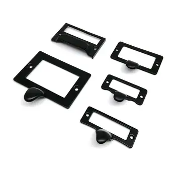 6個復古復古標籤把手,可作名片框、家具、文件櫃、抽屜、珠寶盒等金屬材質。 10 最佳銷售 金屬把手 - №10