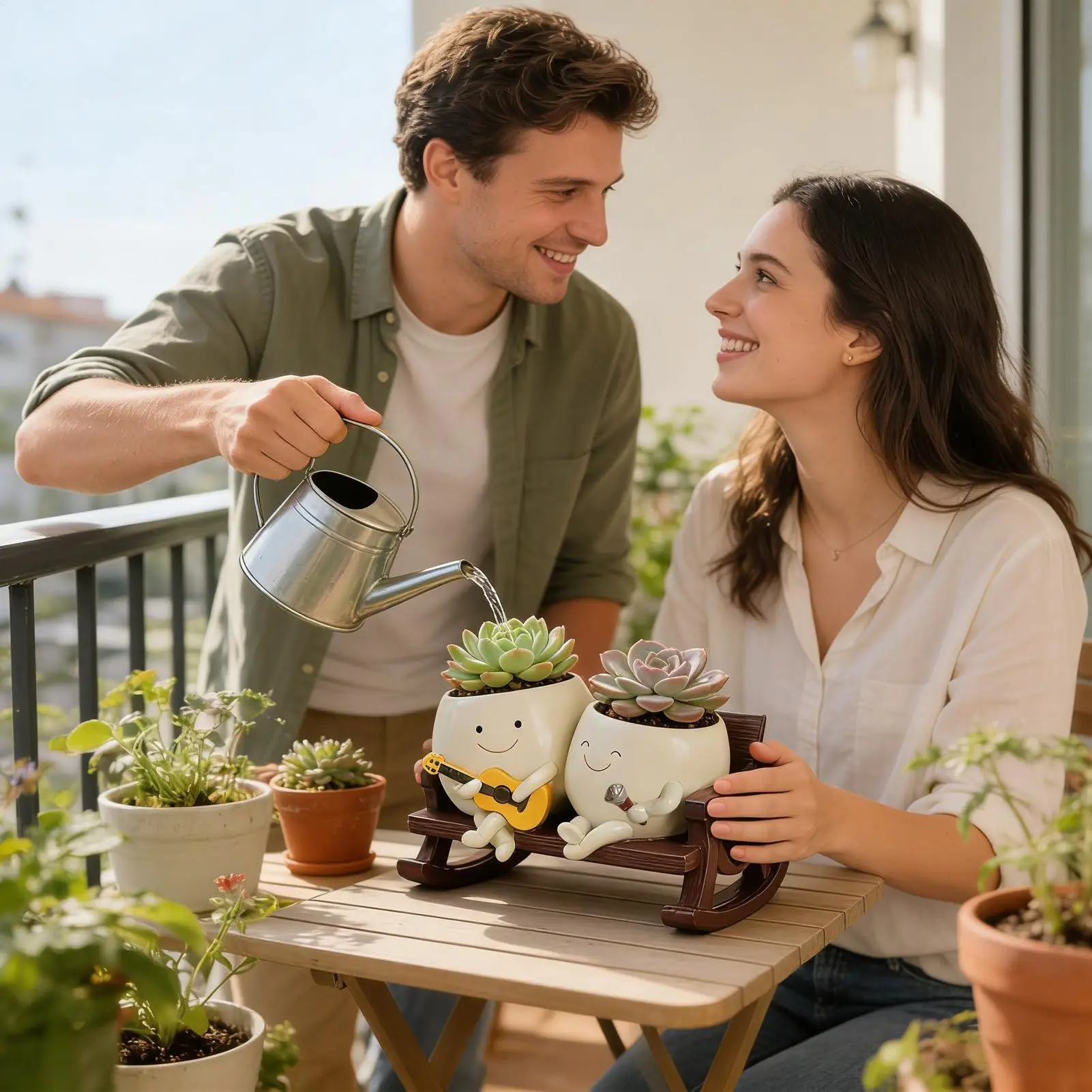 Resin Pot For Flowe… - image