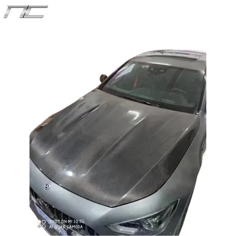 

OEM Style Car Bonnet Cover Hood For Mercedes Bens AMG GT43 GT50 GT53 GT63 Carbon Fiber Engine Hood
