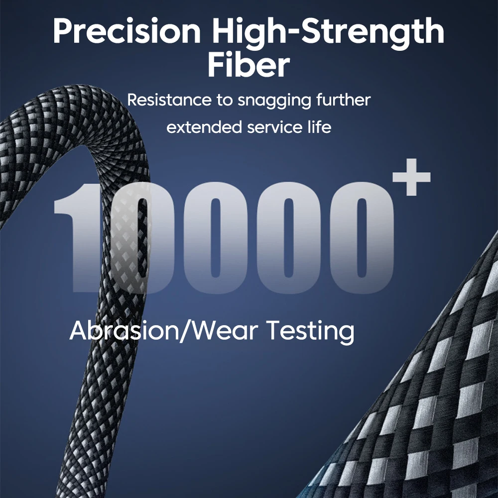 كابل شحن سريع 4 في 1 بقدرة 100 وات USB C إلى النوع C كابل بيانات شحن سريع مع LED لهاتف iPhone 15 16 كابل USB Samsung Macbook #2