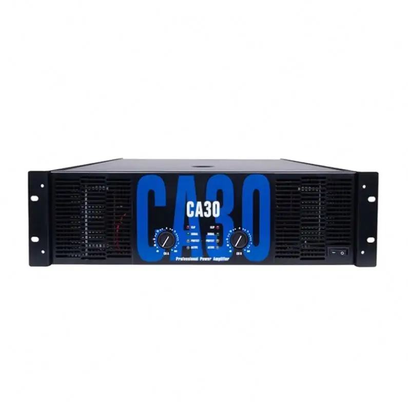 New Design CA30 3U Professional DJ Stage Pro Audio Metal Outdoor Powered 4 Ohm for Performance Concert Meeting KTV
