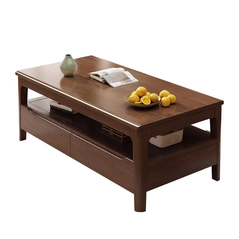 

Solid wood, coffee table, new 4 draws, modern, simple, household