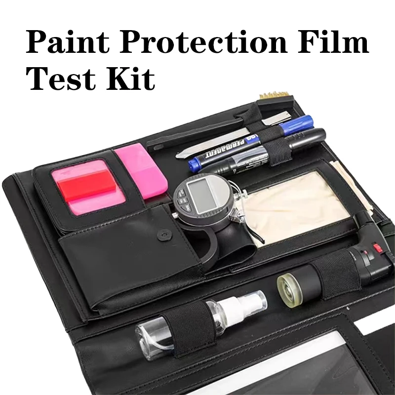 Car Paint Protection Film Test Kit, Clear Bra Display Tool for Scratch Repair Testing Transparent Film Demonstration Kit